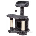 Castle Modern Large Big Climbing Scratch Pet Scratcher Wood Condo Furniture Tower Cat Tree